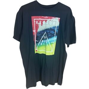 Men’s REASON Brand NYC T-Shirt Black